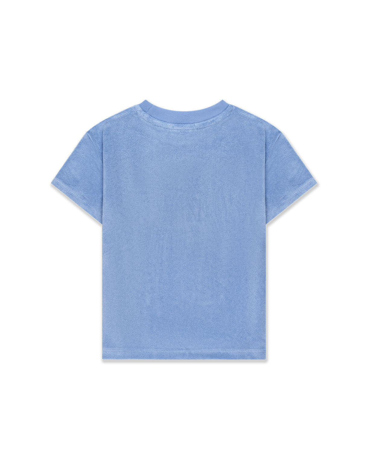 Nilo Badstof Tee - Light Blue