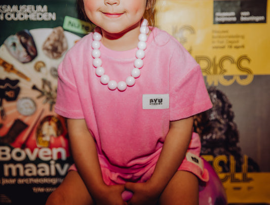 Nilo Badstof Tee - Pink